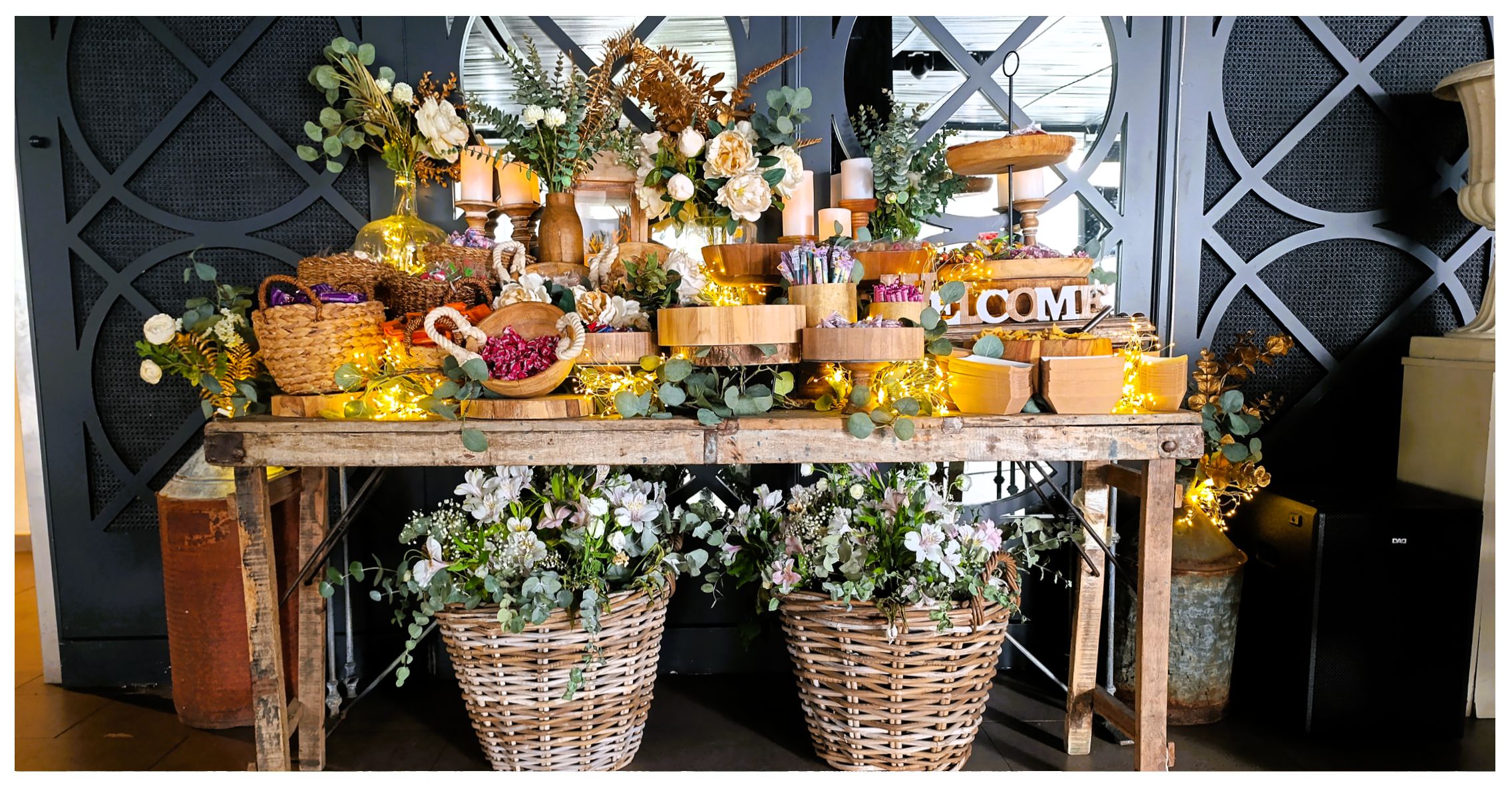 Mesa dulce boda completa